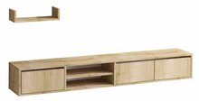Elutoa mööblikomplekt Kalune Design Heka, pruun tamm