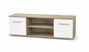 TV-alus Halmar Lima RTV1, 40 x 137 x 44 cm, tamm/valge