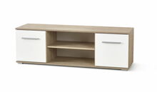 TV-alus Halmar Lima RTV1, 40 x 137 x 44 cm, tamm/valge
