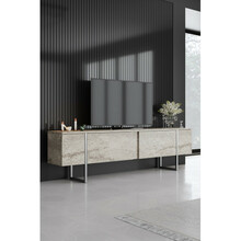 Telerilaud Hanah Home Luxe Travertine, beež, 100 prots. melamiiniga kaetud puitlaastplaat