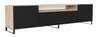 TV-kapp ADRK Furniture Noemi, 200 x 47 x 53 cm, must/pruun