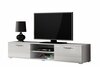 TV-alus Cama Meble Soho 180, 180 x 43 x 37 cm, valge läikiv