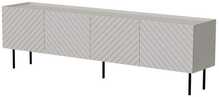 Televiisorikapp Cama Meble Lucca 4D, 200 x 40 x 59 cm, kašmiir