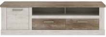 TV laud Forte Duro DURT231L, 52 x 179.2 x 52 cm, valge/pruun
