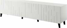 TV-alus Cama Meble BARI, 200 x 42 x 52 cm, valge matt