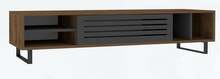 TV-alus Kalune Design Eray, 160 x 40 x 35 cm, antratsiit/pähkel