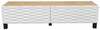 TV-alus Kalune Design Lerze, 149,2 x 35 x 38 cm, tamm/valge