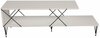 TV-laud Kalune Design Street, 120 x 30 x 40 cm, valge