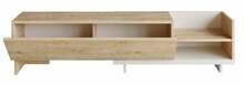 TV-alus Kalune Design Parion, 165 x 35 x 41 cm, tamm/valge