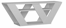 TV-laud Kalune Design Pipralla, 110 x 30 x 40 cm, valge