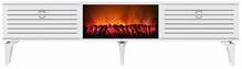 TV-alus Kalune Design Arona, 150 x 29.6 x 44.6 cm, valge