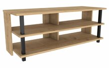 TV-alus Kalune Design Pueblo, 120 x 44,6 x 47,4 cm, tamm/must