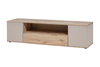 TV-kapp ASM Catalina, 160 x 45 x 41,7 cm, valge/pruun