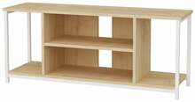 TV-alus Kalune Design Rinaldo, 120 x 35 x 50.8 cm, pruun/valge