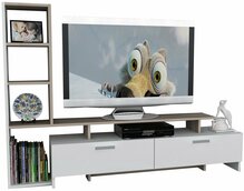 Elutoa mööblikomplekt Kalune Design Simal, valge/puit