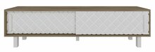 TV laud Kalune Design Rob, 180 x 35 x 48.2 cm, tamm/valge