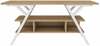 TV-alus Kalune Design Minerva, 120 x 35 x 55 cm, pruun/valge