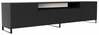 TV-kapp ADRK Furniture Noemi, 200 x 47 x 53 cm, must