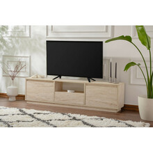 TV-alus Asir puitlaastplaat, Vanguard travertiin, 160 x 42 x 29.5 cm