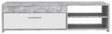 TV-alus Forte, 120 x 42.1 x 31.8 cm, valge/hall