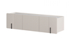 TV-alus Bogart Malmi 150, 150 cm, beež/must, Kashmir Crema Bianca Black