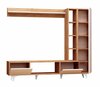 Sektsioon Kalune Design Rambuty, 37 x 170 x 154 cm, pruun/hall