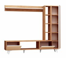 Sektsioon Kalune Design Rambuty, 37 x 170 x 154 cm, pruun/hall