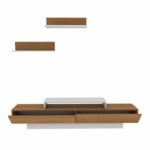 Elutoa mööblikomplekt Kalune Design Lusi, valge/puit