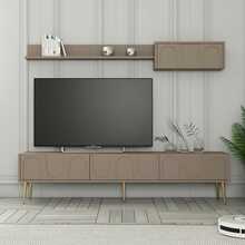 TV-alus Asir Lyon 2 - Atlas, 180 x 43 x 35 cm, kuldne
