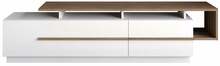 TV-laud Kalune Design Pia, 180 x 38.9 x 46.4 cm, valge/pähkel