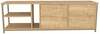 TV-alus Kalune Design Primrose, pruun/kuldne, 35.3 x 160 x 50.8 cm