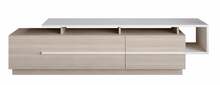 TV-laud Kalune Design Pia, 180 x 38.9 x 46.4 cm, valge/helepruun