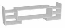 TV-laud Kalune Design Sema, 115 x 29.6 x 38.2 cm, valge