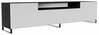 TV-kapp ADRK Furniture Noemi, 200 x 47 x 53 cm, valge/must