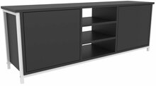 TV-laud Kalune Design Otis, 35.3 x 140 x 50.8 cm, antratsiit/valge