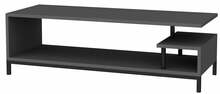 TV-alus Kalune Design Reilly, 120 x 44,6 x 37,6 cm, antratsiit/must