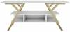 TV-alus Kalune Design Minerva, 120 x 35 x 55 cm, kuldne/valge