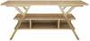 TV-alus Kalune Design Minerva, 120 x 35 x 55 cm, pruun/kuld