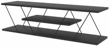 TV-laud Kalune Design Canaz, antratsiit/hall, 120 x 60 x 33 cm