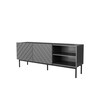 TV-alus Cama Meble Abeto, 150 x 42 x 60 cm, grafiit/hall