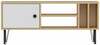 TV-alus Kalune Design Arven, 120 x 52 cm, valge/tamm