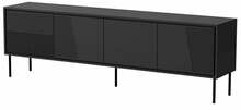 TV-kapp Cama Meble ABI 4D, 200 x 38 x 62 cm, must matt