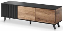 TV-laud Halmar Random RTV-1, 150 x 40 x 47 cm, tamm/must