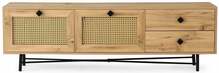 TV-laud Kalune Design Hapsiyas, 180 x 40 x 60 cm, tamm