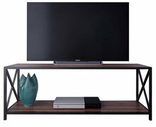 TV-alus Kalune Design Xena, 120 x 33 x 45.7 cm, must/pähkel