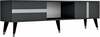 TV-alus Kalune Design Vania, 150 x 50 x 29.6 cm, antratsiit/hõbe