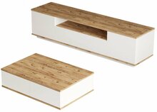 Elutoa mööblikomplekt Kalune Design FR17-AW, pruun/valge