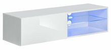 TV-laud ASM Switch RTV 4, 120 x 40 x 30 cm, valge