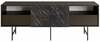 TV-laud Kalune Design Derin, 180 x 37.1 x 64.7 cm, must