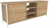 TV-laud Kalune Design Otis, 35.3 x 140 x 50.8 cm, pruun/valge
